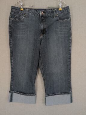 Bandolinoblu Capri Blue Jeans Size 14 Stretch -0826H67